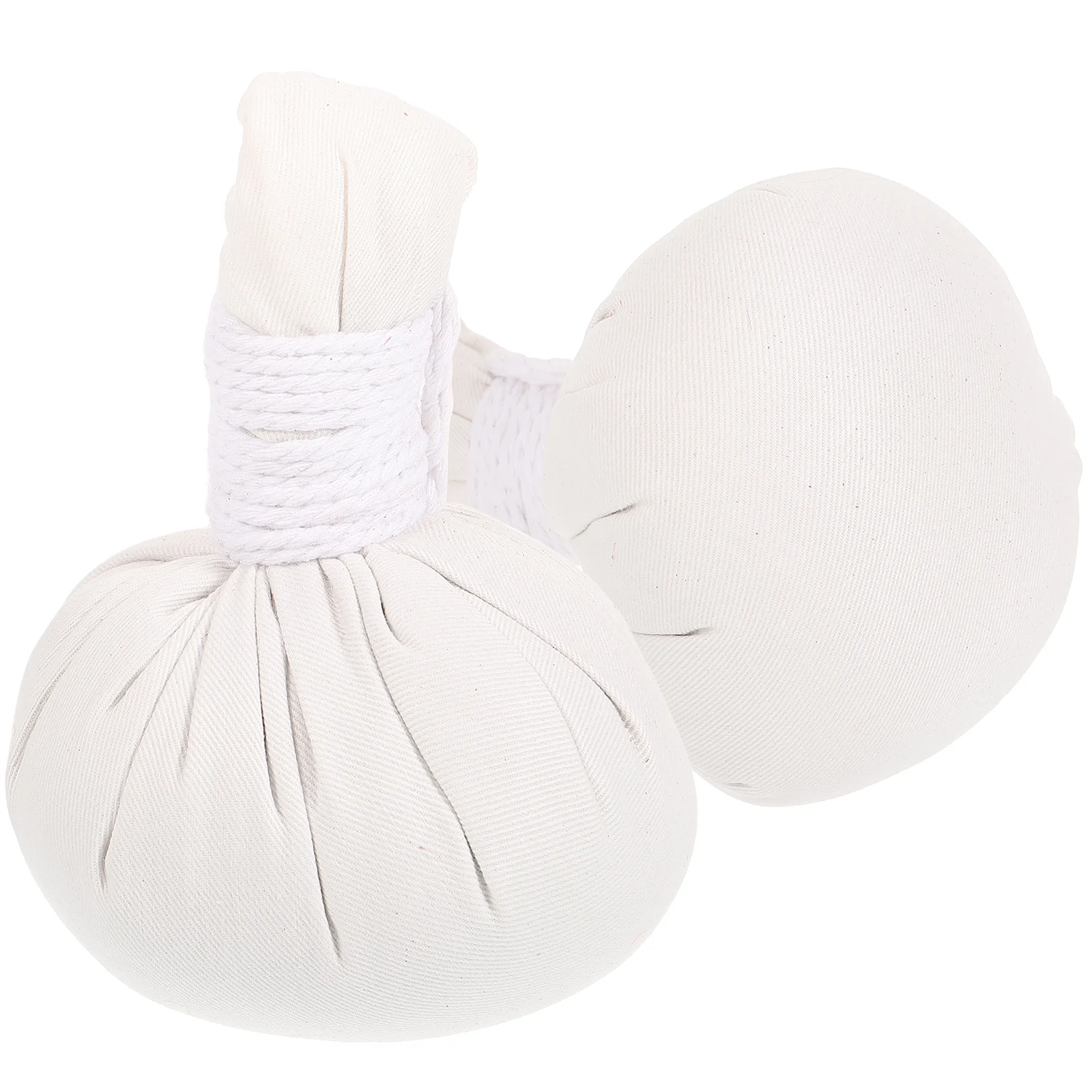 

2 Pcs Natural Warming Bag Sunburn Package Massage Herbal Ball Chinese Cotton Bath