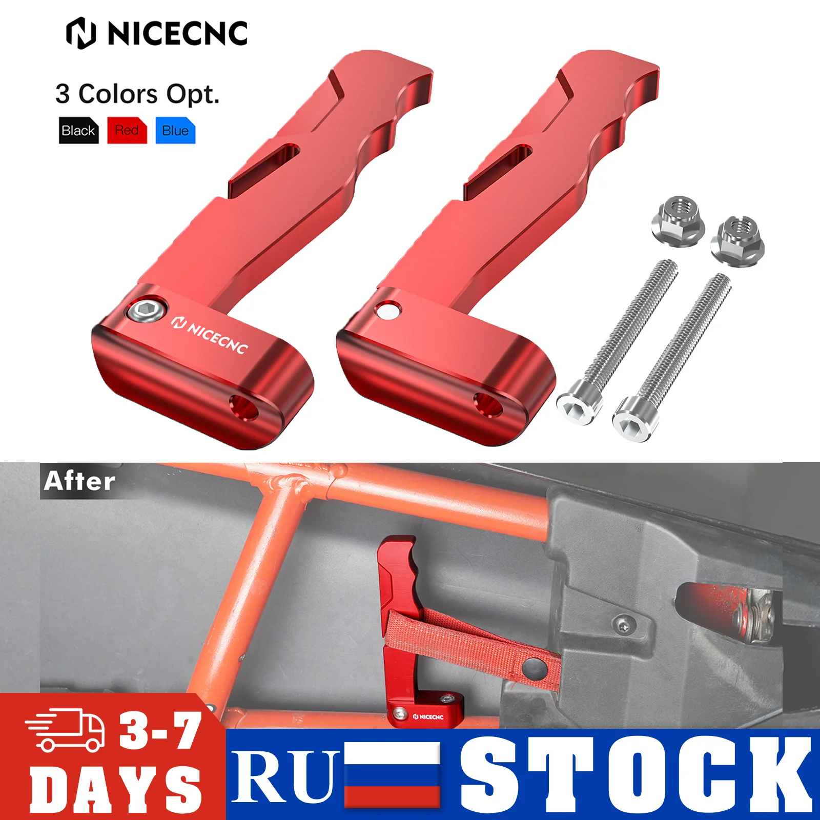 Дверная ручка NICECNC UTV X3, комплект для Can Am Maverick X3 2017-2023 4x4 Turbo DPS Max R RR 1x XRC XRS XDS 2018 2019
