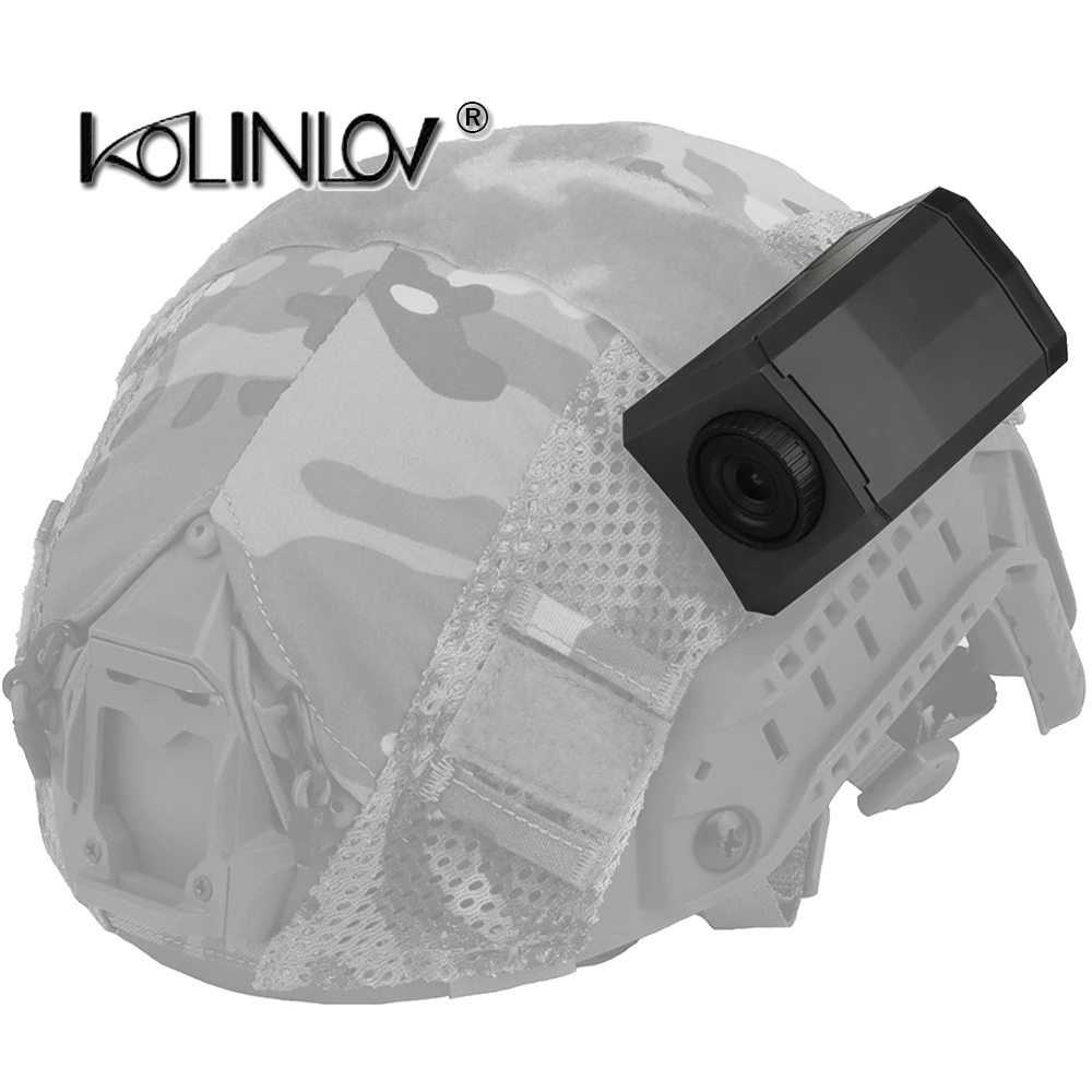   전술 카메라 모델 군사 CS 페인트볼 훈련 슈팅, 에어소프트 고속 헬멧, 사이클링 헬멧 장식 액세서리 