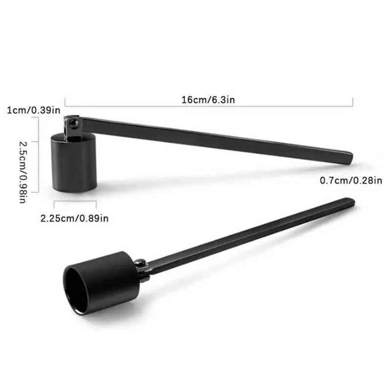 1 шт. свеча из нержавеющей стали огнетушитель домашняя с длинной ручкой ретро