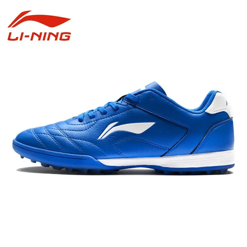 Li Ning Football Shoe Men's and Women's Broken Nail Adult Student Training Shoe Breathable Artificial Grass Genuine Running Shoe