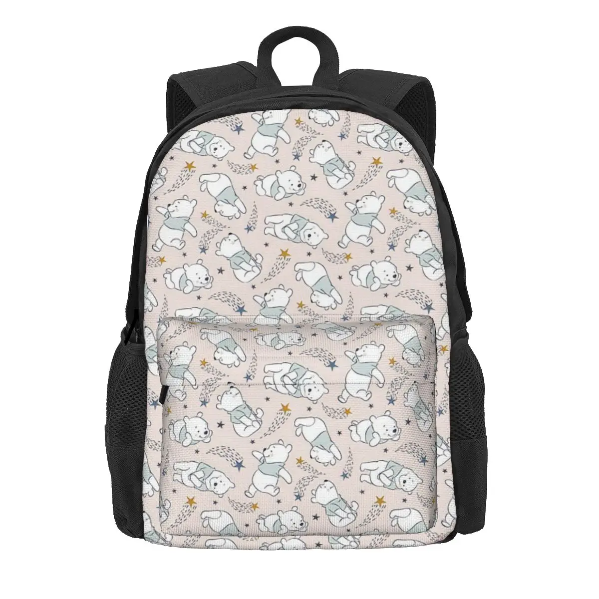 

Disney Winnie The Pooh Women Backpack Mochila Classical Children School Bag Bear Laptop Rucksack Teenage Large Capacity Rucksack