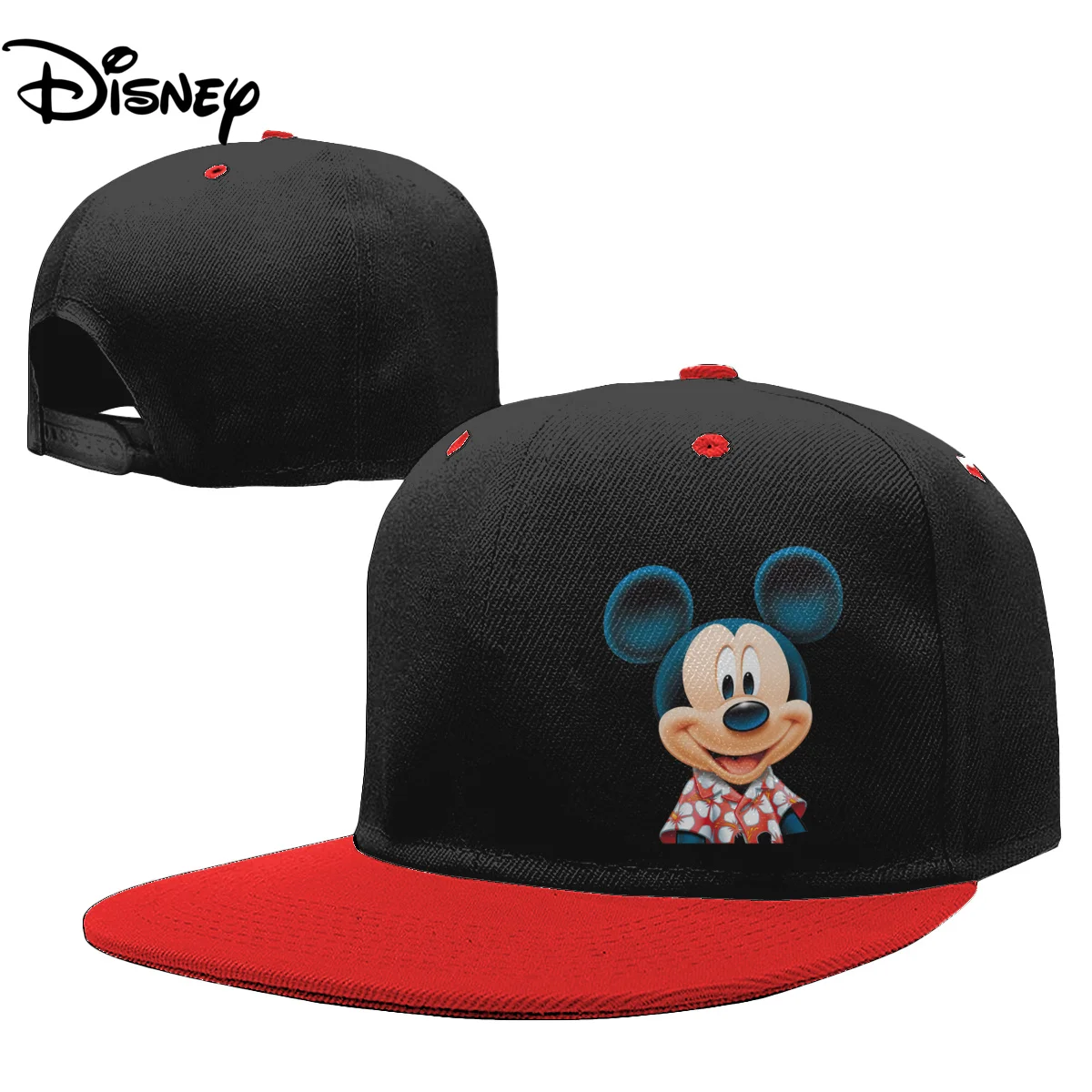 

2022 Disney Mickey Children Hip-hop Cap Breathable Sun Hat Boy Girls Baseball Cap Summer Outdoor Sport Adjustable Visors Hat