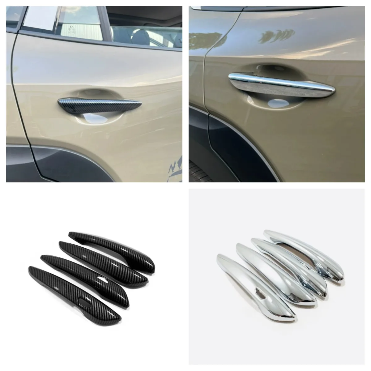 

For Mazda CX-50 2023 Exterior Accessories Car Door Handle Catch Protection Cap Cover Trim