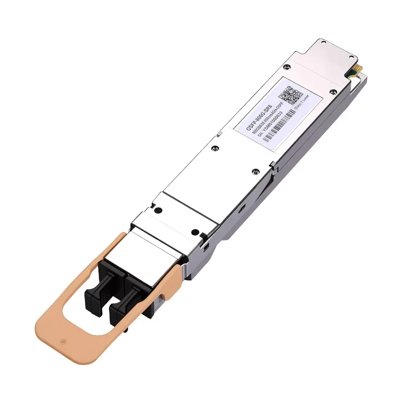 Фото Оптический трансивер 800G OSFP SR8 850 нм 60 м MTP/MPO-12 APC, многомодовый, совместимый с оборудованием №2