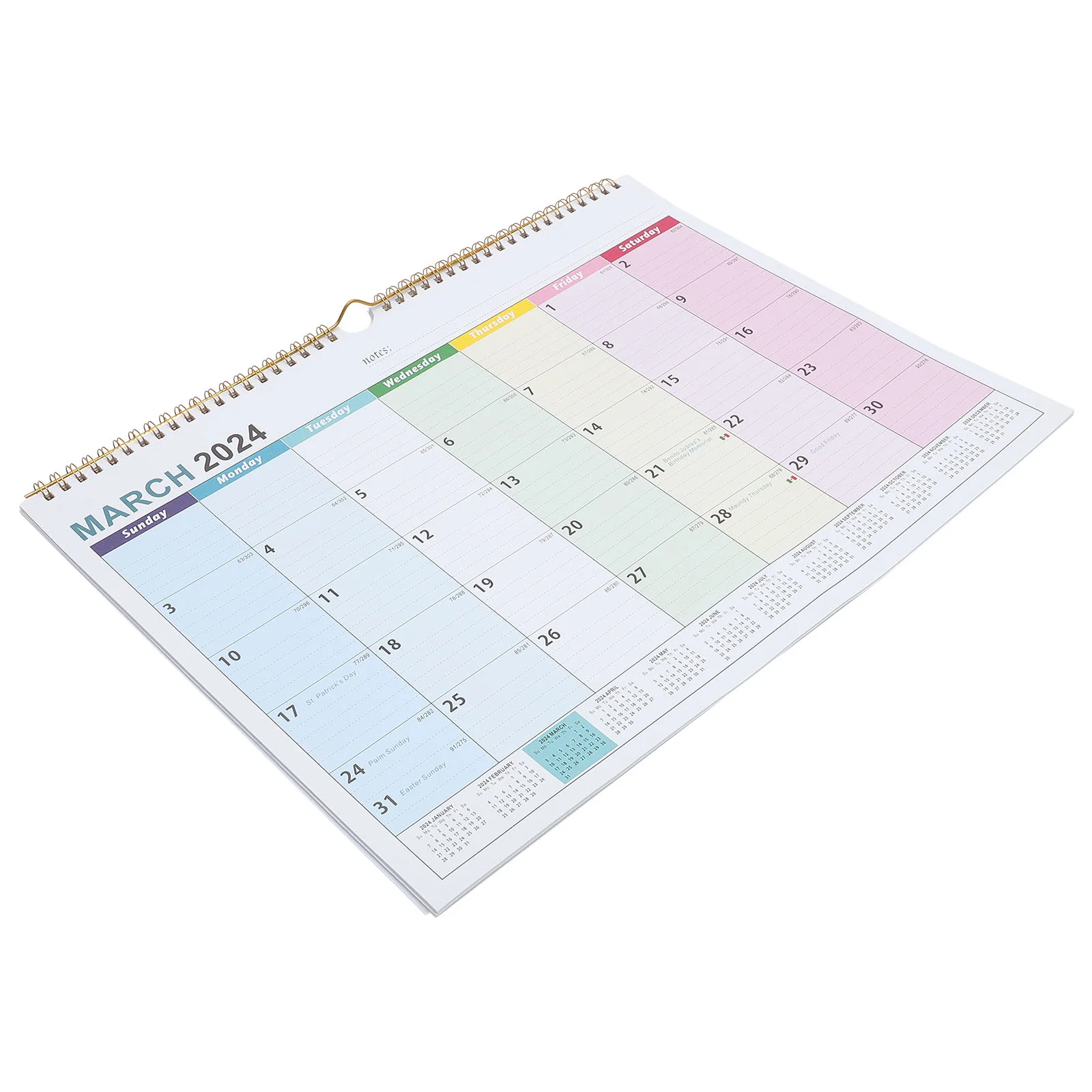 

2024 настенный календарь, большой офисный стол 2023-2024, Настольная бумага для ежедневного использования