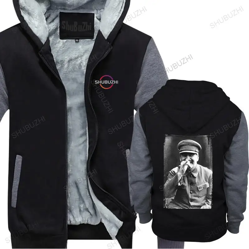 

Man winter black sweatshirt thick hoodie Stalin Jokes hoodies WeiR Russia,Josef, UDSSR,Kult,DDR,L unisex fleece Zip-up hoody