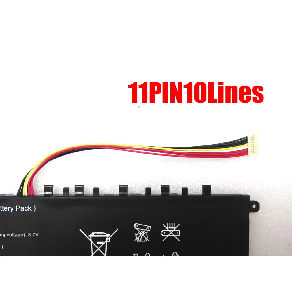 Аккумулятор для ноутбука AceMagic AX16 PRO 7 6 В 5000 мАч 38 Вт/ч 11 контактов 10 линий новинка