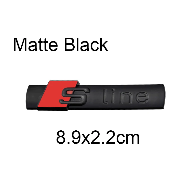 S-образный логотип наклейка из металлического сплава автомобильный значок