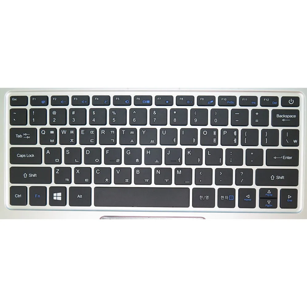 Клавиатура для ноутбука перемычка EZbook 3 Pro V3 V4 LB10 корейская KR черная новая