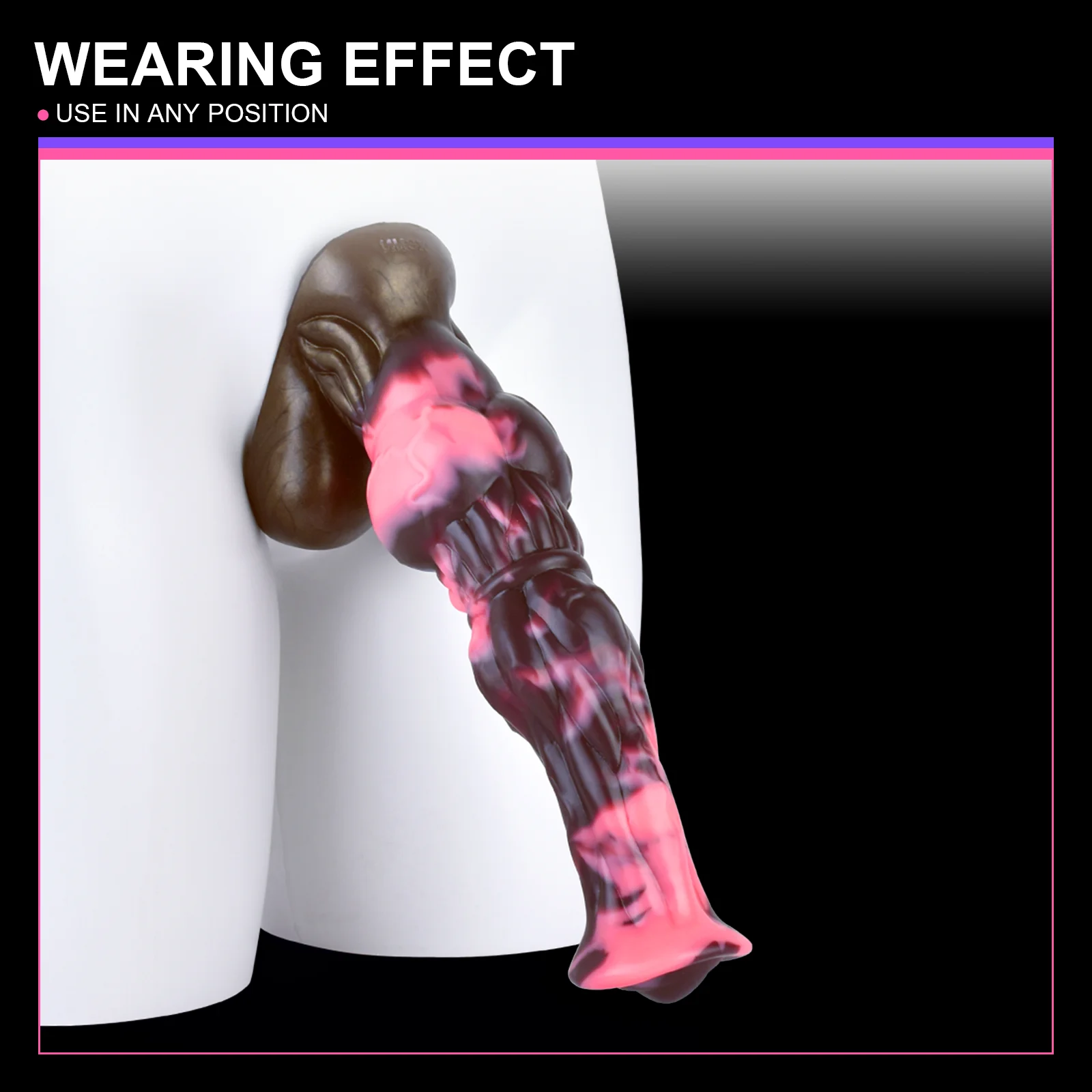 Большой силиконовый фаллоимитатор дешевый многоразовый для мастурбации жидкий