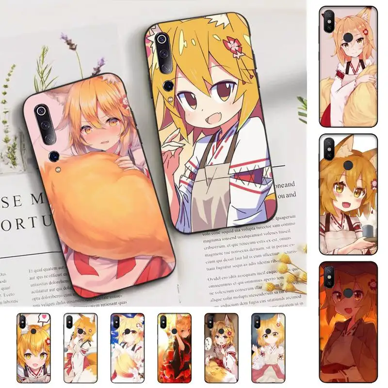

Anime The Helpful Fox Senko San Phone Case for Xiaomi mi 5 6 8 9 10 lite pro SE Mix 2s 3 F1 Max2 3