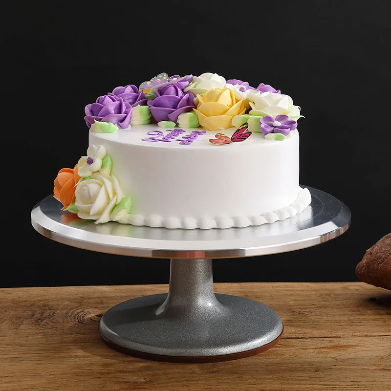 

10/12/14 дюймов подставка для торта инструмент для выпечки кремовый торт вращающаяся настольная подставка поворотный стол для украшения