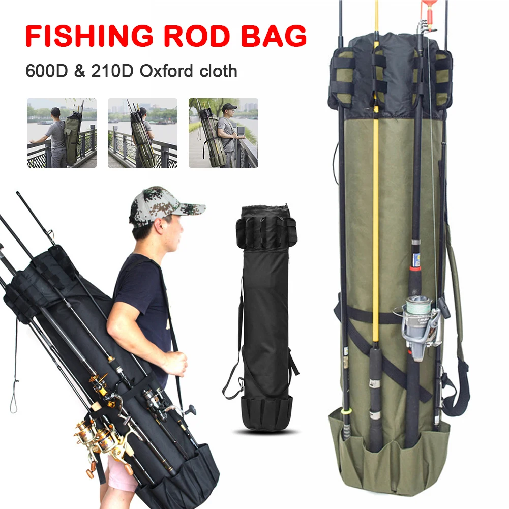 

Fishing Bag Portable Multifunction Nylon Fishing Bags 123cm Large Capacity Fishing Rod Bag Case Fishing Tackle Tools Storage Bag