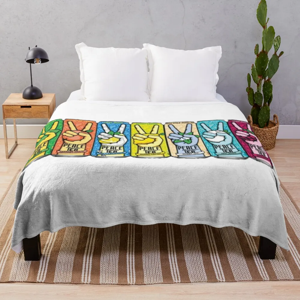 

Чайное одеяло peace, мягкое одеяло, тонкое ватное одеяло