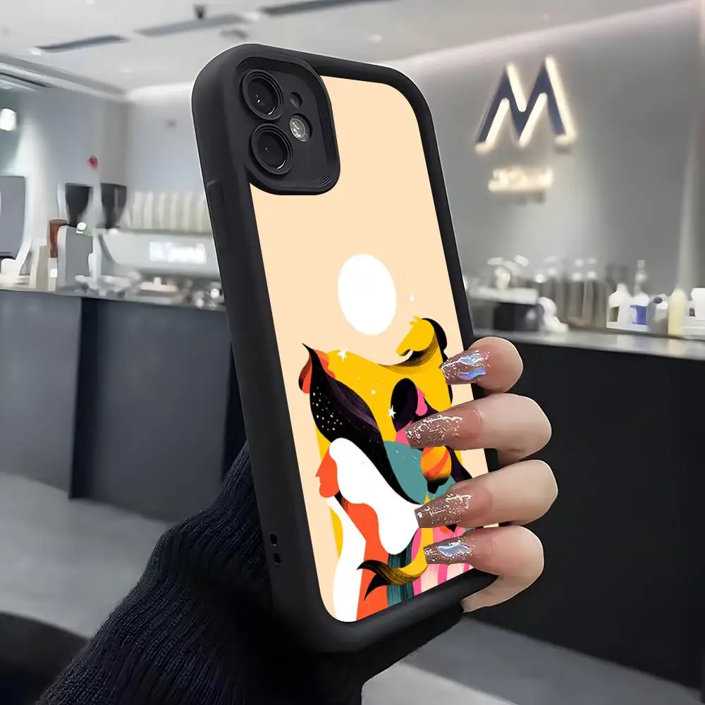 Фото Чехол для телефона Willian Santiago Art для IPhone Air 17 Pro Max 16 E 15 14 Pro Max 13 12 11 Mini Plus, мягкий силиконовый черный чехол №2
