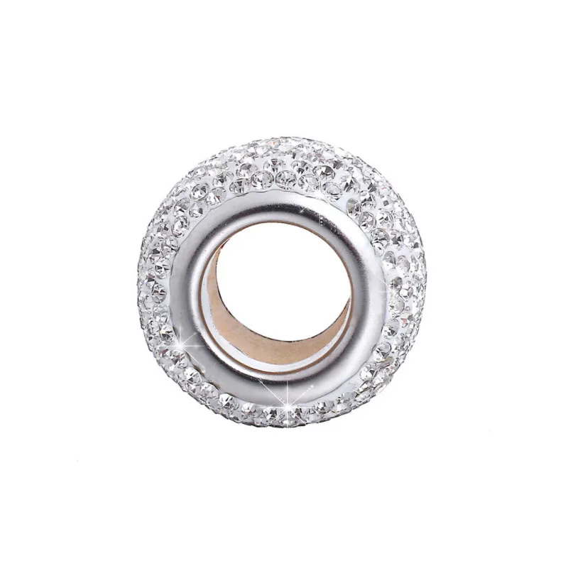 

1pcs Car-styling Interior Mouldings Bling Icy Crystal Car Seat Headrest Collar Decor Seat Rod Diamond Ring Rhinestone 1 Piece