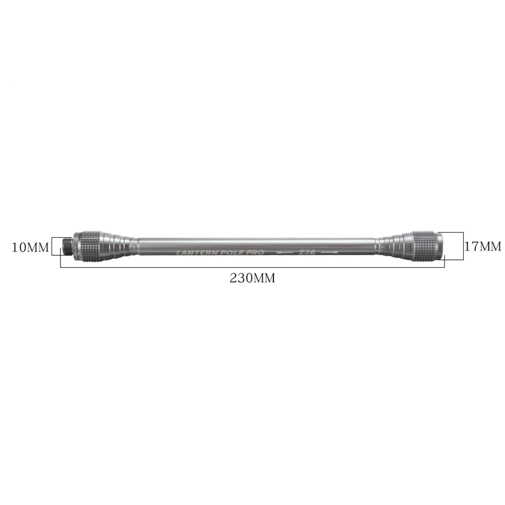 

Durable High Quality Outdoor Sports Extension Rod Extension Rod PRO 23CM Aluminum Alloy Lengthened Light Weight