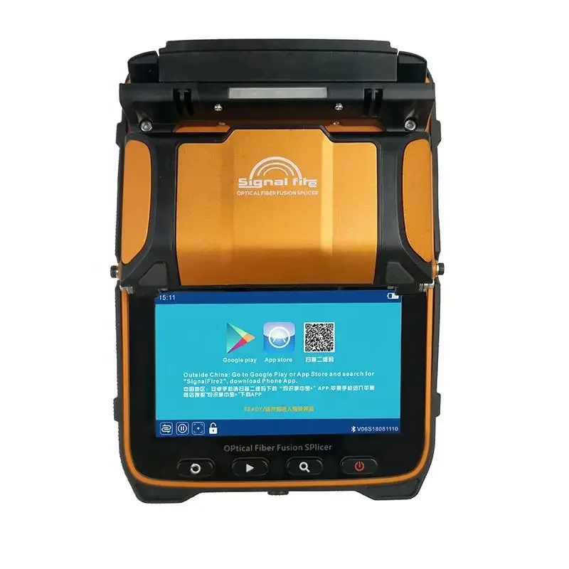 Оптоволокно Wolck FTTH шесть двигателей 10 языков быстрый нагрев сварочный аппарат AI-9
