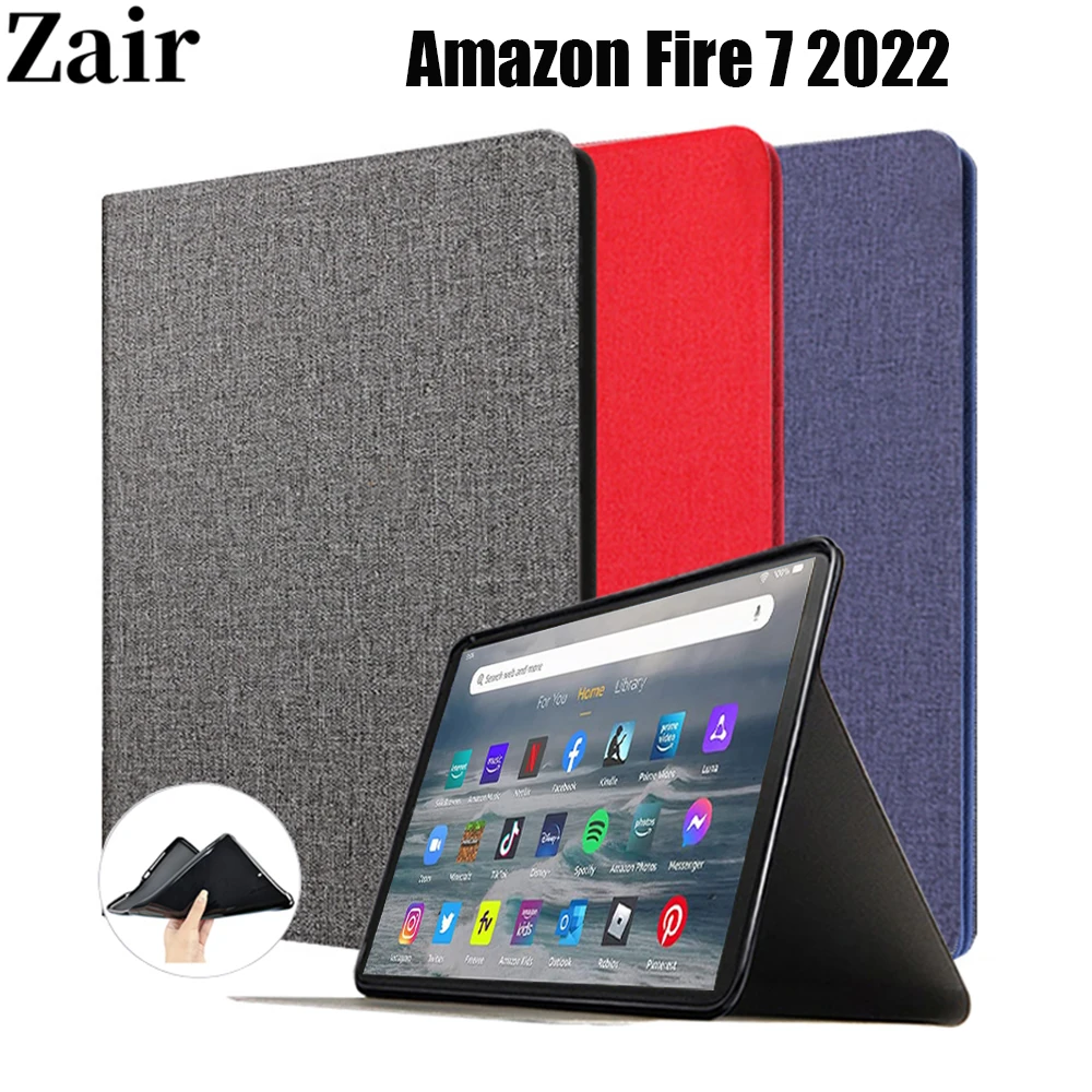 Tablet Case for Amazon Fire 7 2022 case tablet stand smart cover for Amazon Fire 7 7 inch 2022 Protective case