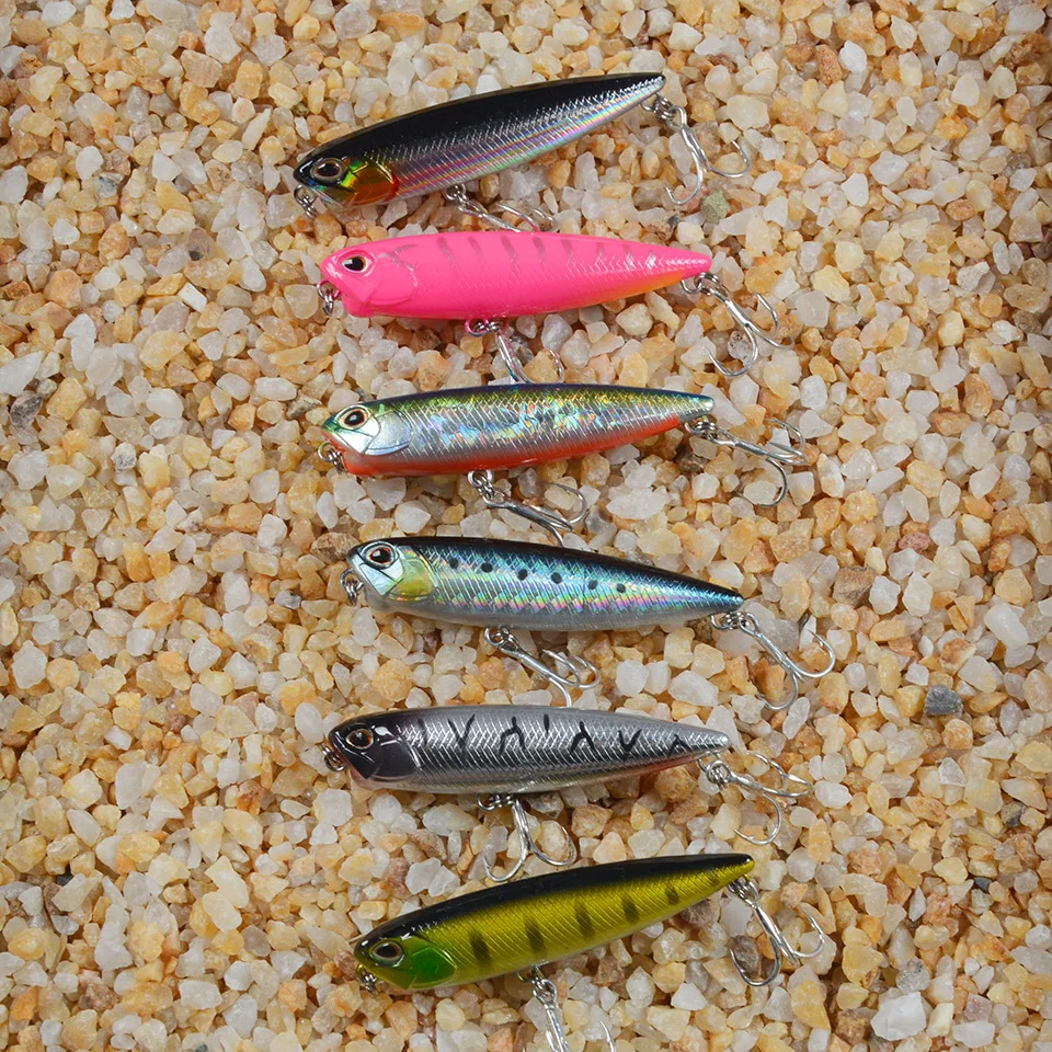 

Floating Slow Sinking Mini Minnow 6.5cm/5.5g Crankbaits Jerkbait Bait Perch Pesca Wobblers Fishing Lures