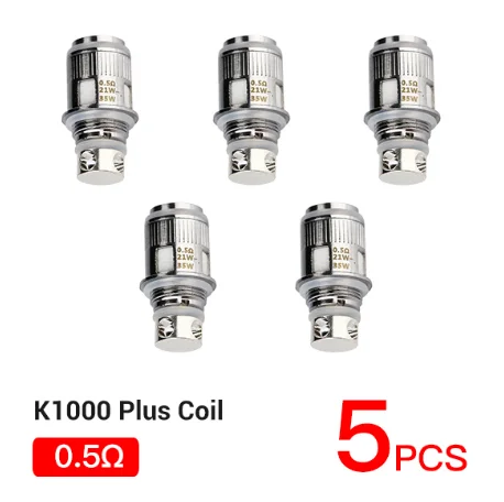 

Original tank and coils for Kamry K1000 Plus ePipe Kit 1000mAh battery 4ml K1000 Plus Atomizer Electronic Cigarette E Pipe Vape