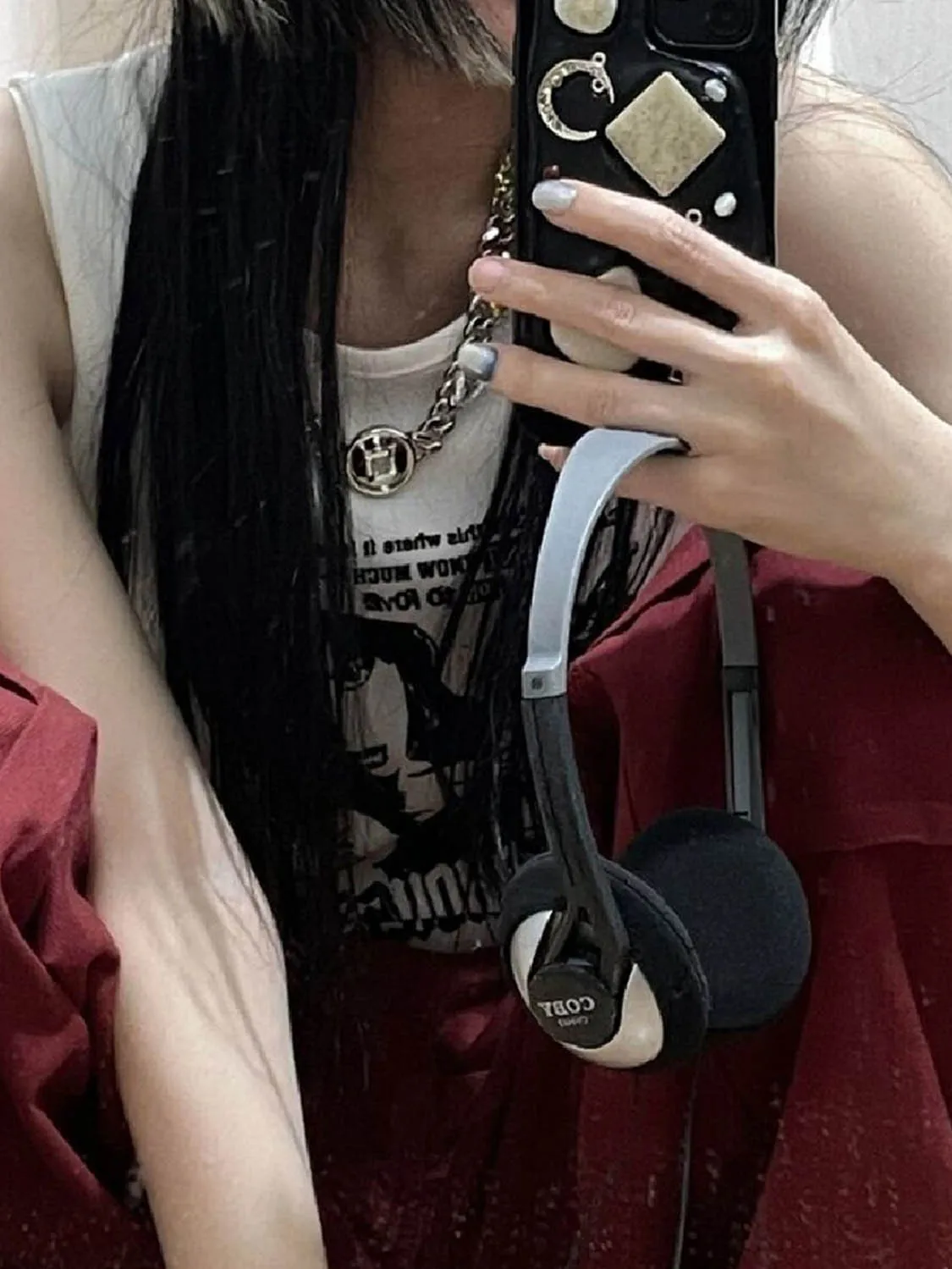 

Y2k Grunge Print Sleeveless Sexy Tank Top for Women Ribbed Knit Vest Streetwear Aesthetic Clothing Female Crop Top Women 2000s