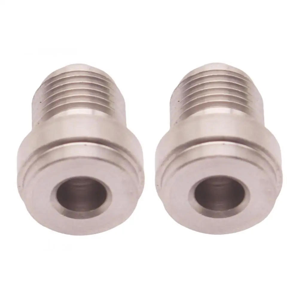 2 шт. AN-6 AN6 Мужской адаптер из нержавеющей стали сварочная пробка фитинг для