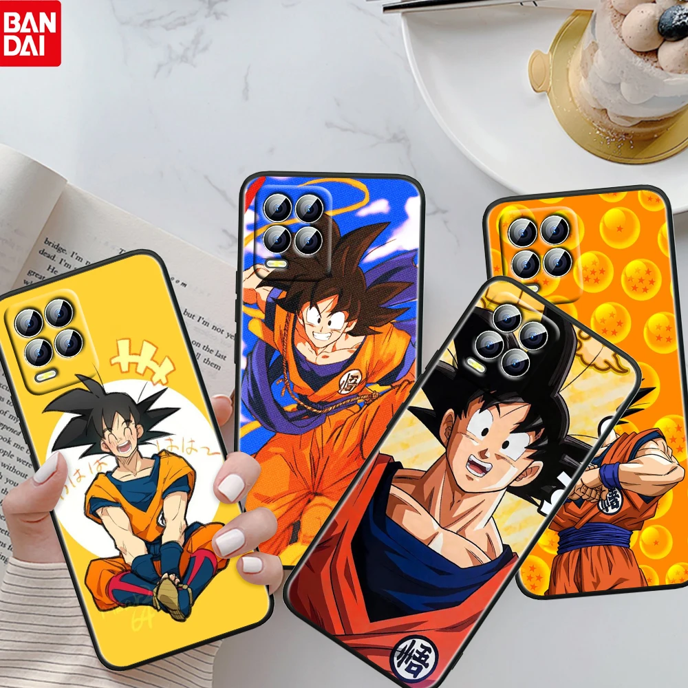 

Anime Dragon Ball Z Goku For OPPO Realme GT Neo Master Edition 9i 8 7 Pro C21S Narzo 30 Fundas Soft Black Phone Case Coque Capa