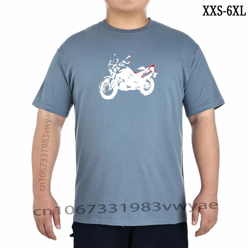 

Футболка yam Super Tenere 1200 Xtz, мотоциклетная дизайнерская футболка, новинка 2023, Мужская футболка с коротким рукавом для фитнеса