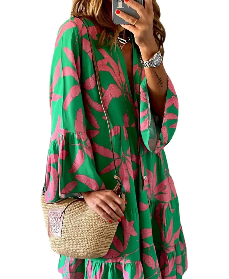 Рисунок 5 - Элегантное платье с принтом в стиле бохо