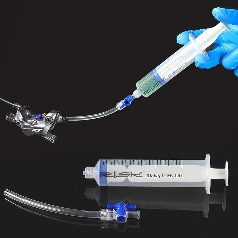 

Cycling Bicycle Tubeless Tire Sealant Injector Syringe Hose Kit