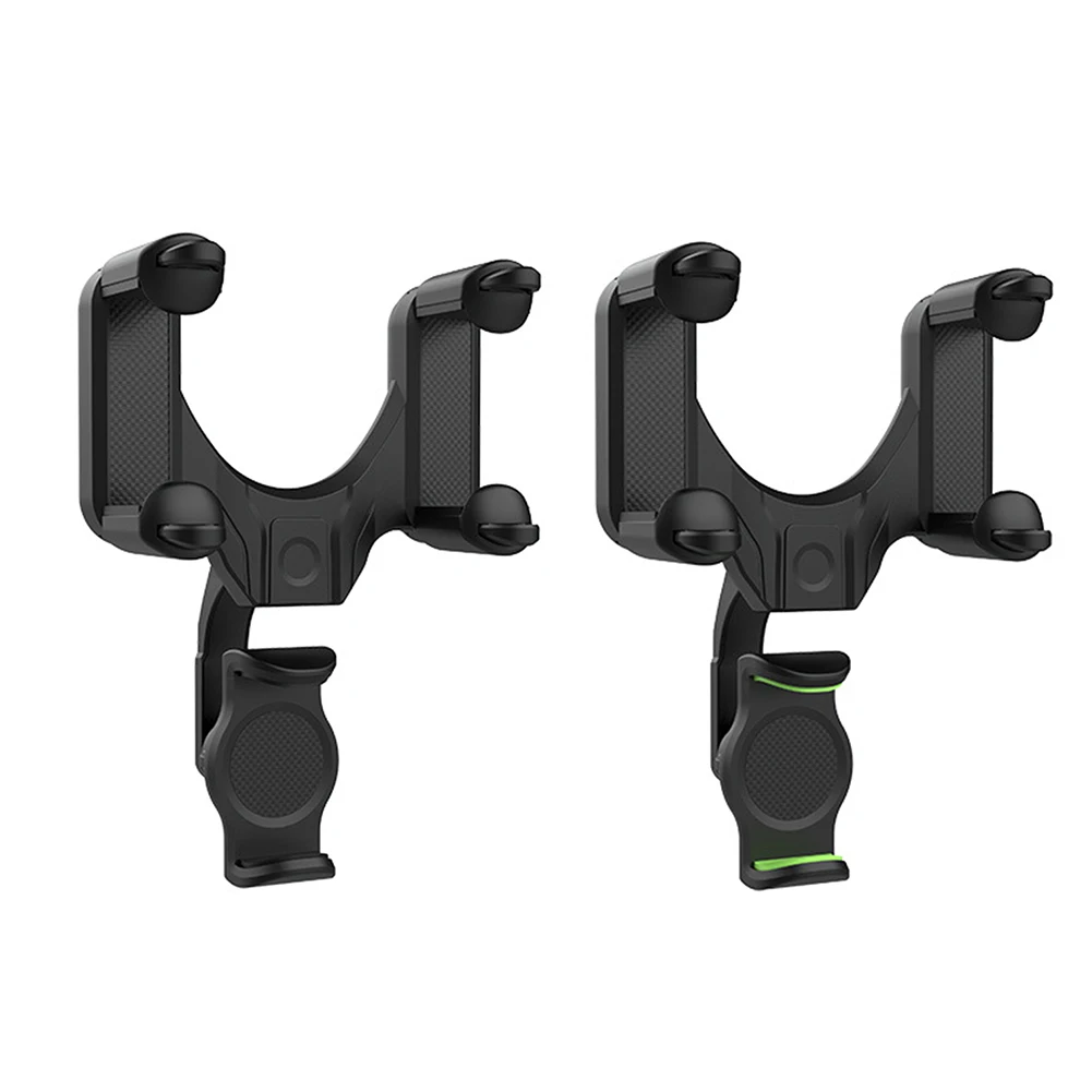 

Multifunctional Car Cell Phone Holder 360 Degree Rotatable Auto Rearview Mirror Seat Bracket Navigation Support 4.0-7inch Phone