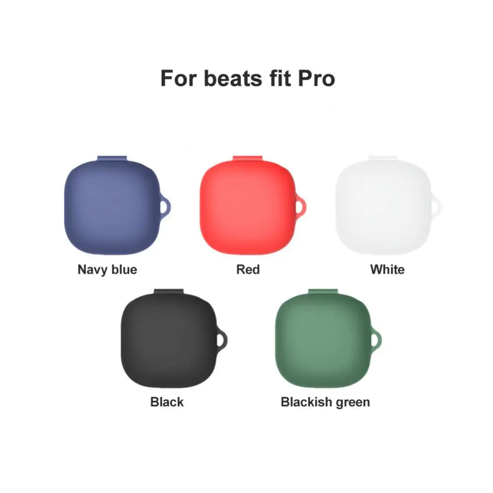 

Silicone Earphone Protective Cover Protective Skin Accessories Earphone Cover Shockproof For Beats Fit Pro Rubber Sleeve