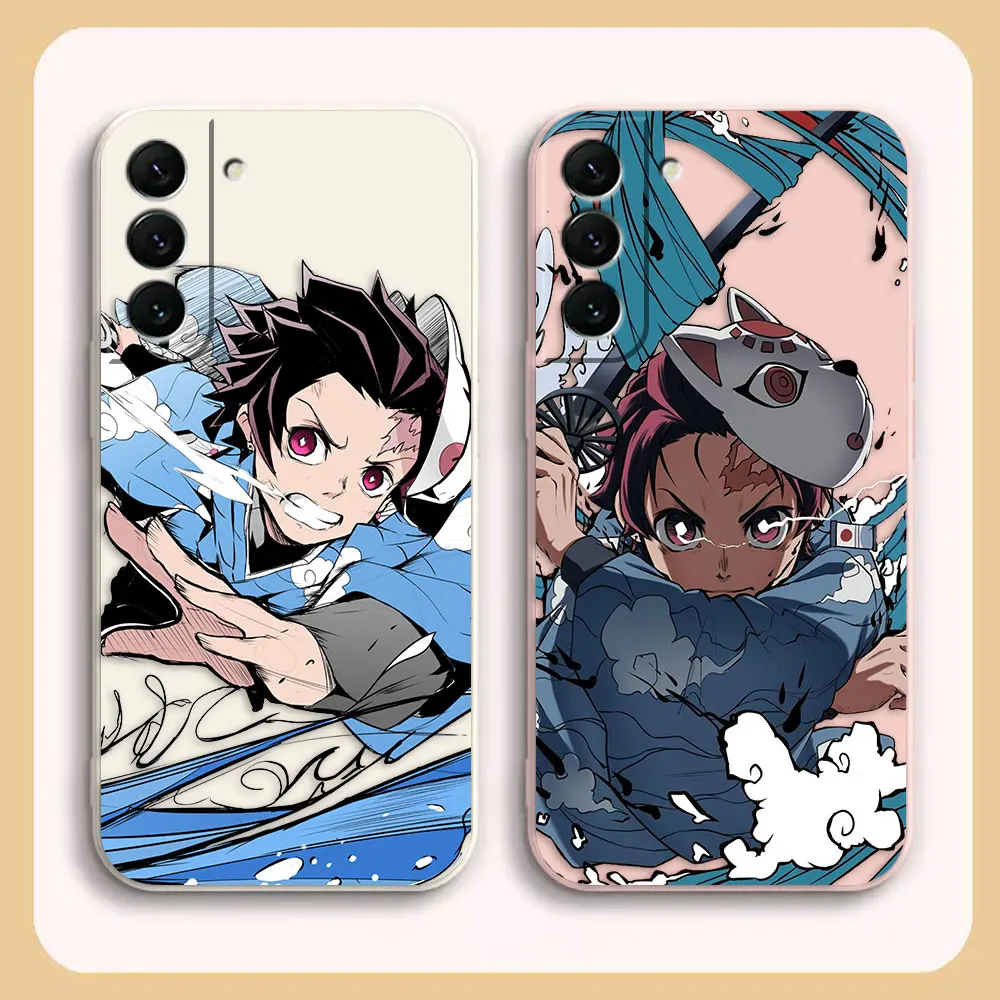 

Tanjiro Kimetsu No Yaiba Case For Samsung Galaxy S23 S22 S21 S20 FE S11 S10 S10E S9 S30 Ultra Plus 4G 5G Colour Case Funda Shell