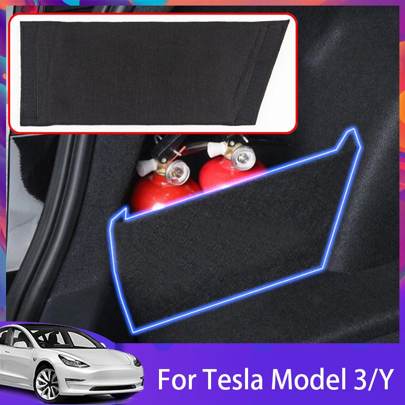 

Trunk Boot Baffle For Tesla Model 3/Y 2021-2023 Accessories Trunk Partition Parts Car Tail Box Storage Baffle For Model 3/Y 2023