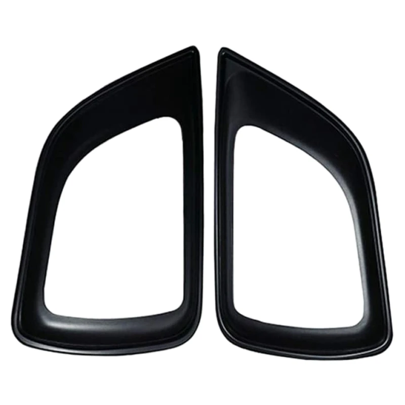 

2Pcs Black Fog Lamp Frame Cover for Nissan NP300 Navara Frontier D23 4WD 2017 2018