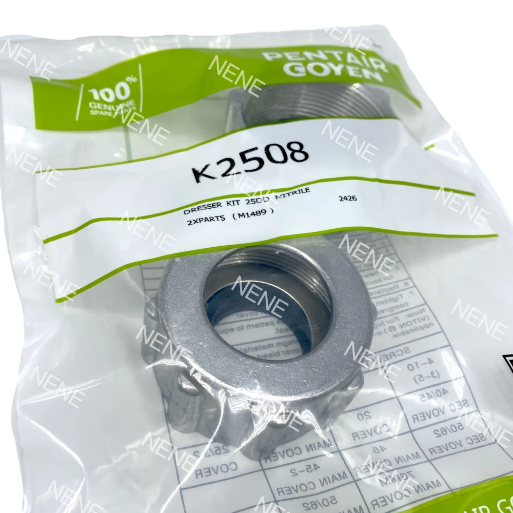 Фото Гайка для импульсного клапана Goyen K2508 1'' CA25DD RCA25DD, запасная часть для пылеулавливающего фильтра импульсного клапана №1