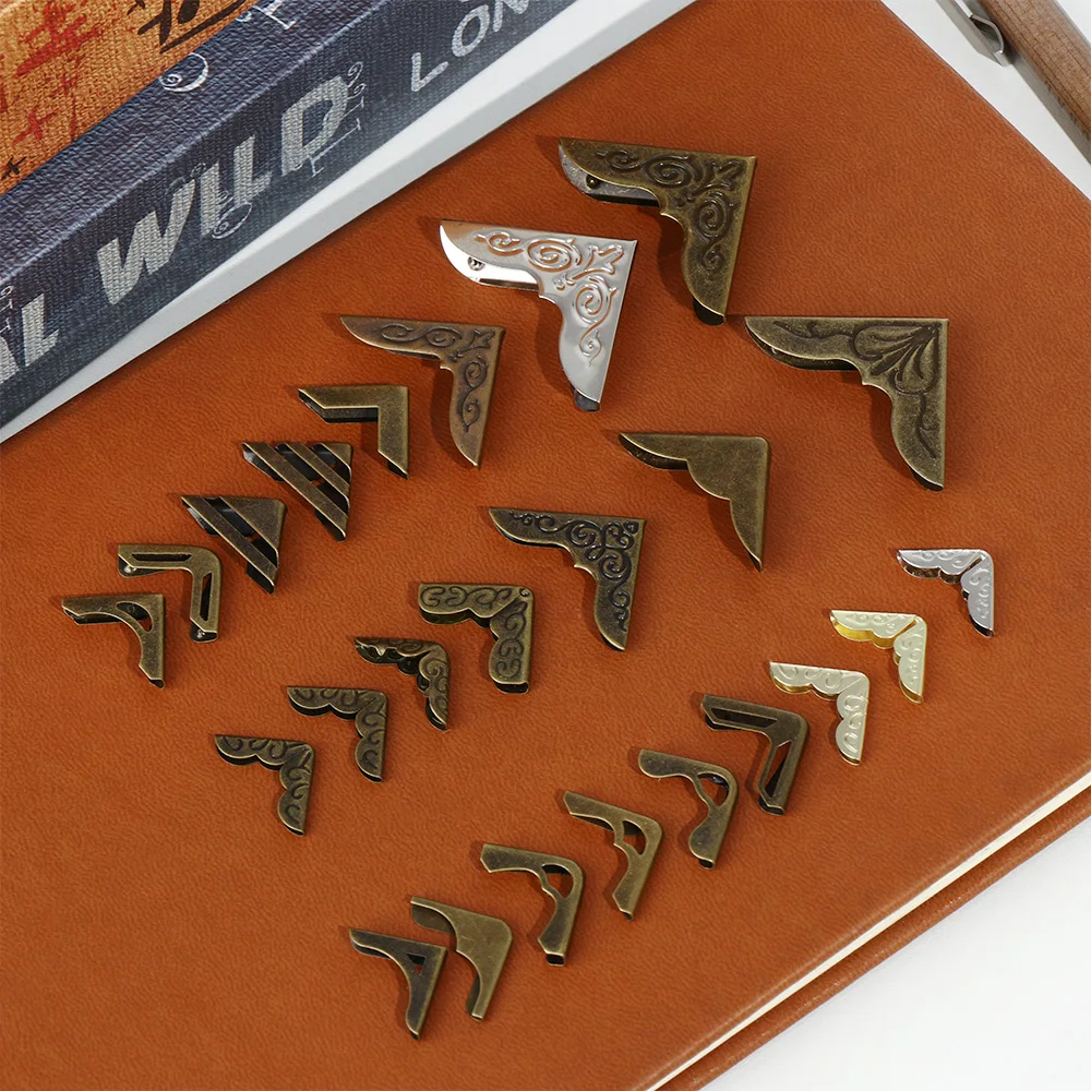 

4 шт., защитные уголки для книг, фотоальбомов