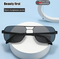 black fashion sunglasses new unisex eyeglasses luxury metal sun protection eyewear trendy nylon lens sun glasses