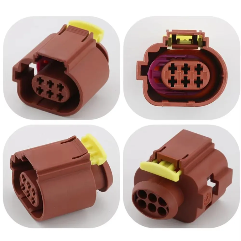 1/5/10/20 комплектов 6-контактный гнездовой разъем клапана рециркуляции