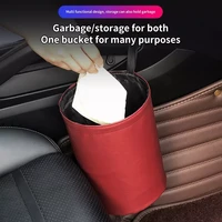 mini qualified delicate delicate car garbage can vehicle trash can garbage dust case rubbish holder bin