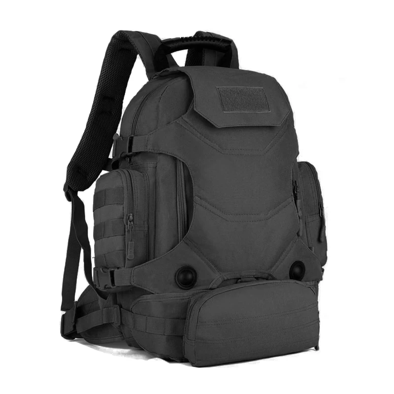 

40L Military Backpack Tactical Waterproof Outdoor Camping Bag Men 600D Nylon Large Capacity MOLLE Sliding Adjustment Bag