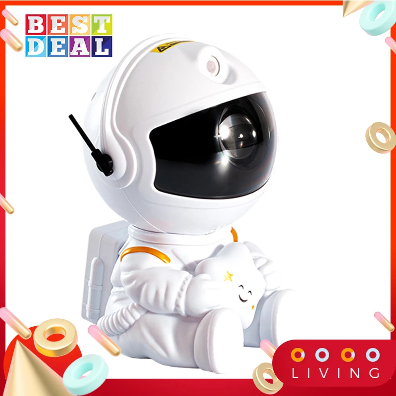 

Galaxy Projector Starry Sky Astronaut Projector Star Night Light Party Decorative LED Lamp Children's Home Decor Birthday Gift