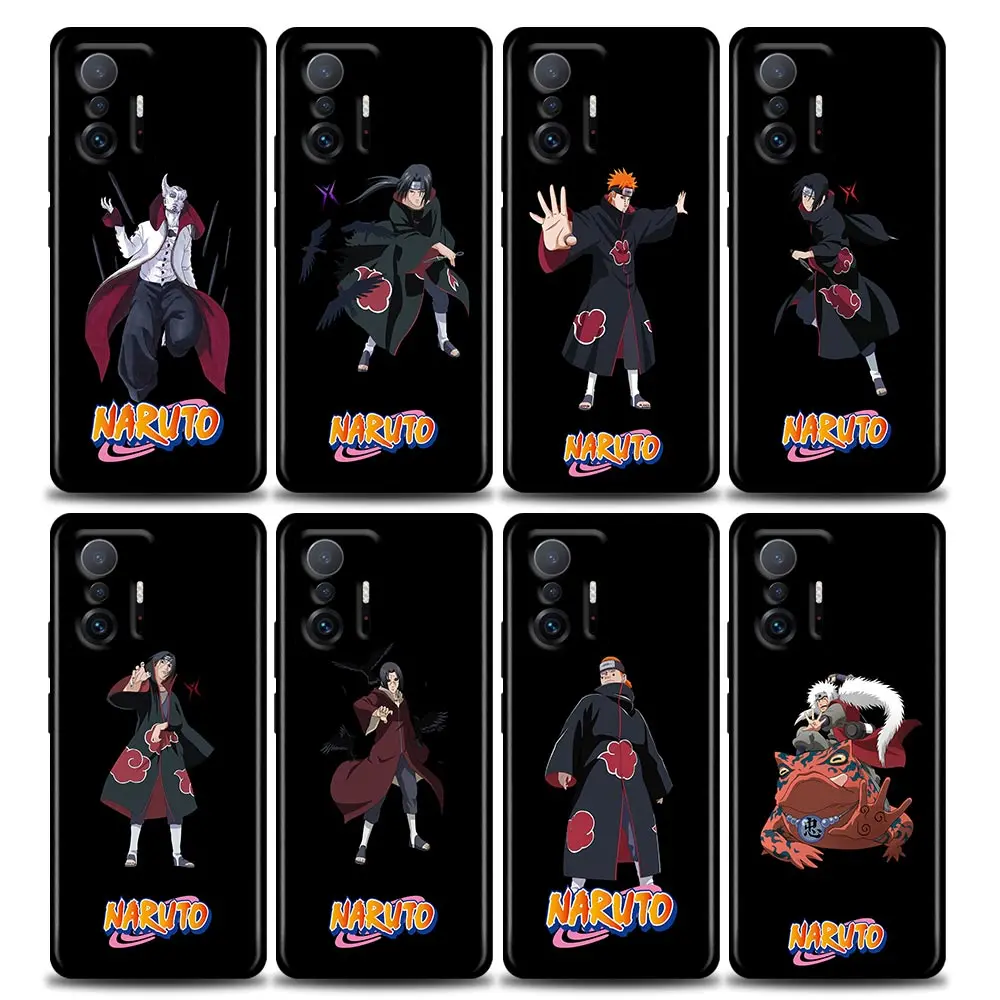 

3D Relief Naruto Itachi Skunk Phone Case for Xiaomi 12 12X 11 11X 11T X3 X4 NFC M3 F3 GT M4 Pro Lite NE 5G Case Capa Fundas TPU