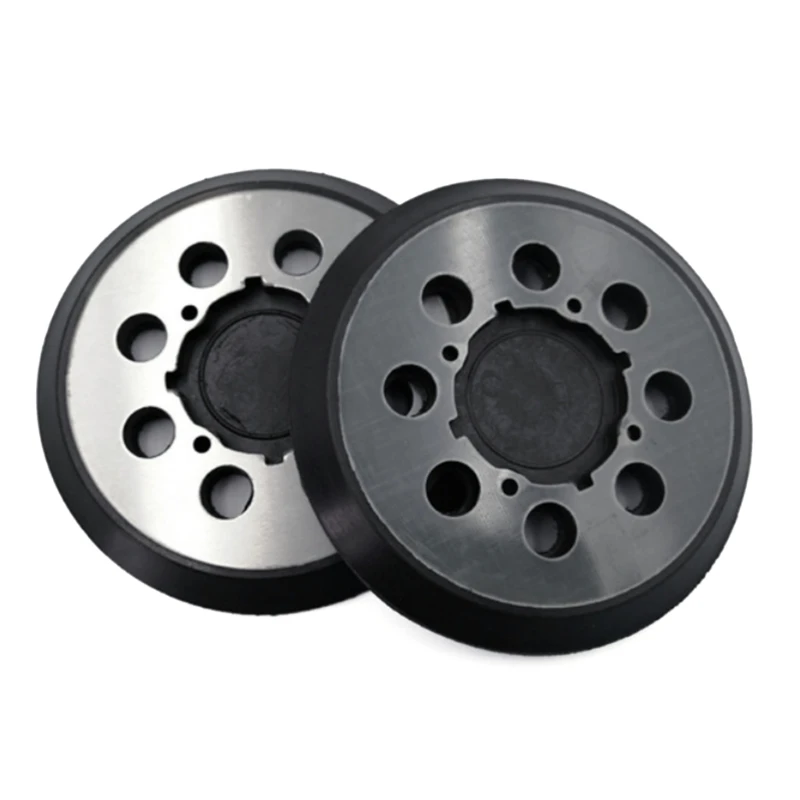 

Efficient 5"/125mm 8 Holes Hook-&-Loop Replacement Sander Pad Anti-blocking Orbital Sander Backup Polishing Tool