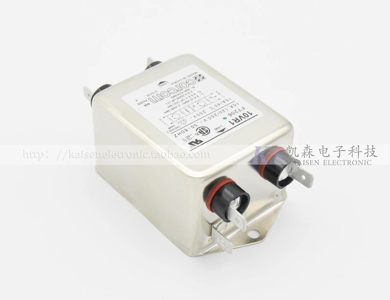 10VR1 F7206 1-6609032-3 10A электромагнитный фильтр UL CSA