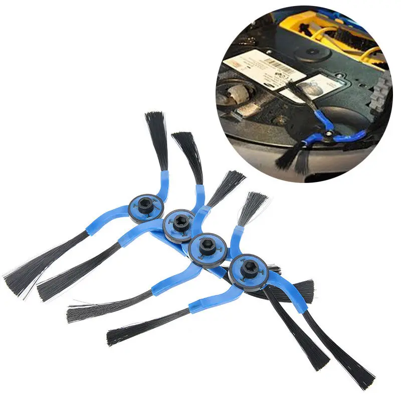 Фото 4 шт. сменных боковых щеток для робота-пылесоса Samsung Navibot VC-RM72VR VC-RM96W VC-RM84V, аксессуары для уборки №2