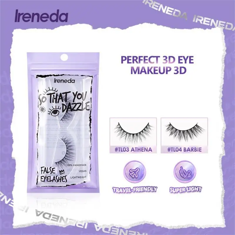 

IRENEDA 3D накладные ресницы натуральные накладные ресницы для наращивания долговечные искусственные Искусственные ресницы для макияжа