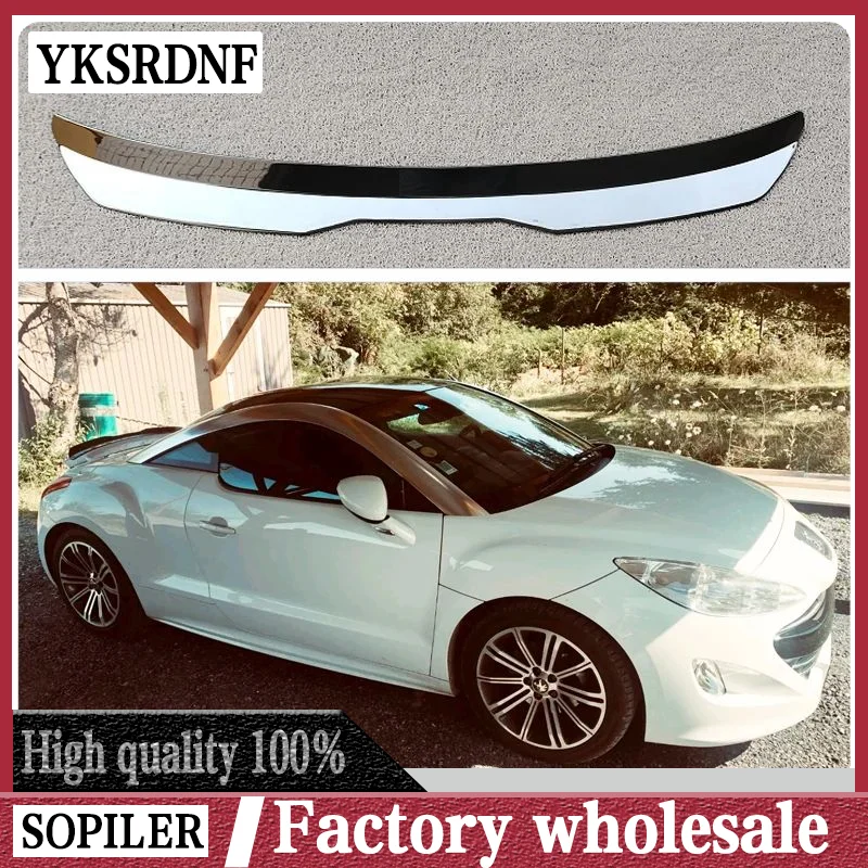 Блестящий черный Задний спойлер из АБС-пластика для PEUGEOT RCZ 2010 2011 2012 2013 2014 2015